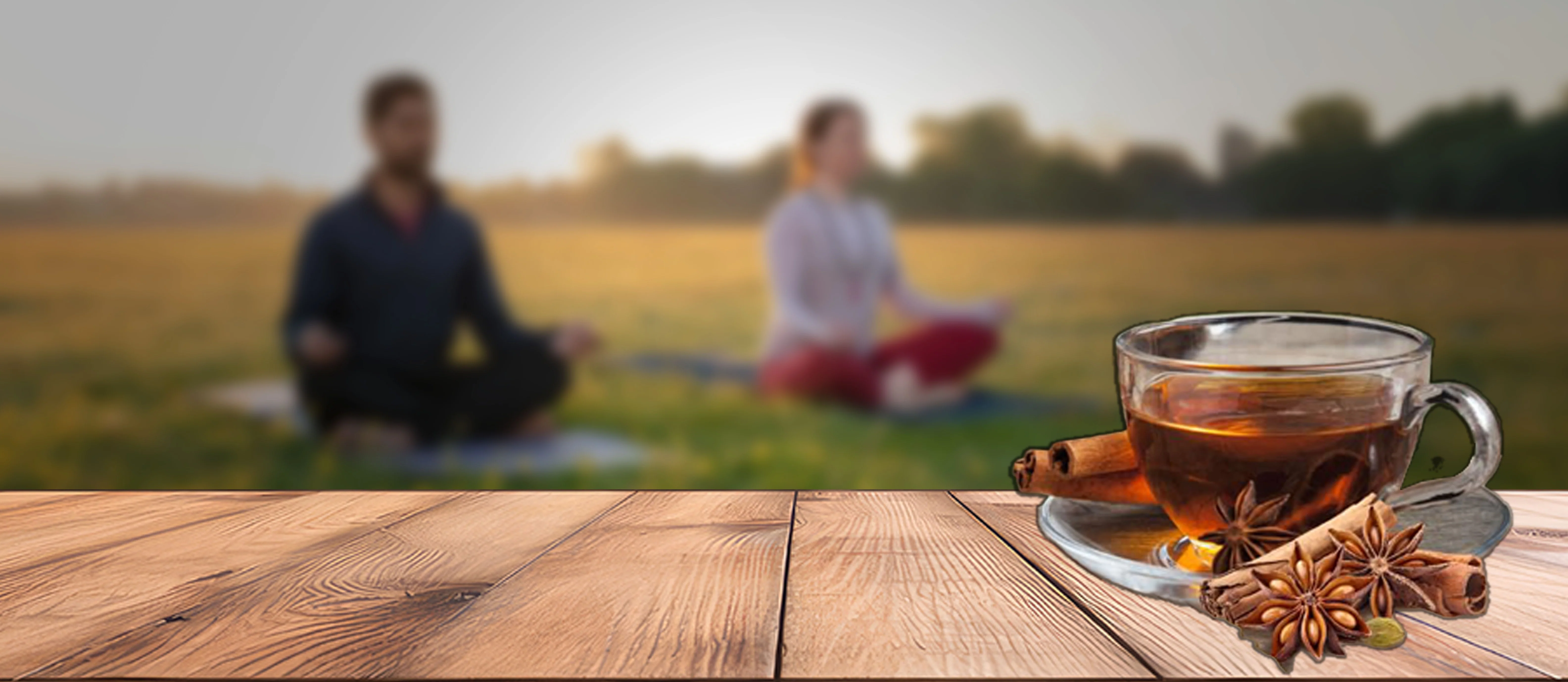 Mindful reflection and tea